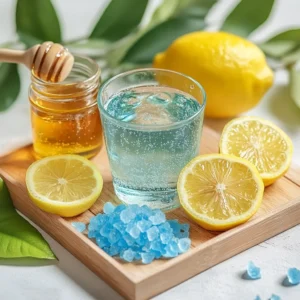 Blue salt crystals natural health benefits