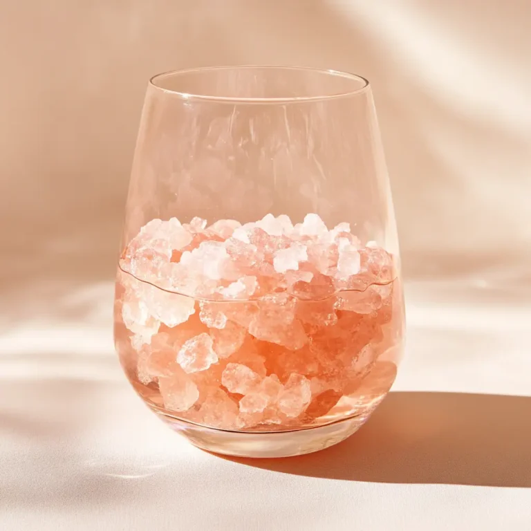 Salad with Himalayan Pink Salt for Weight Loss