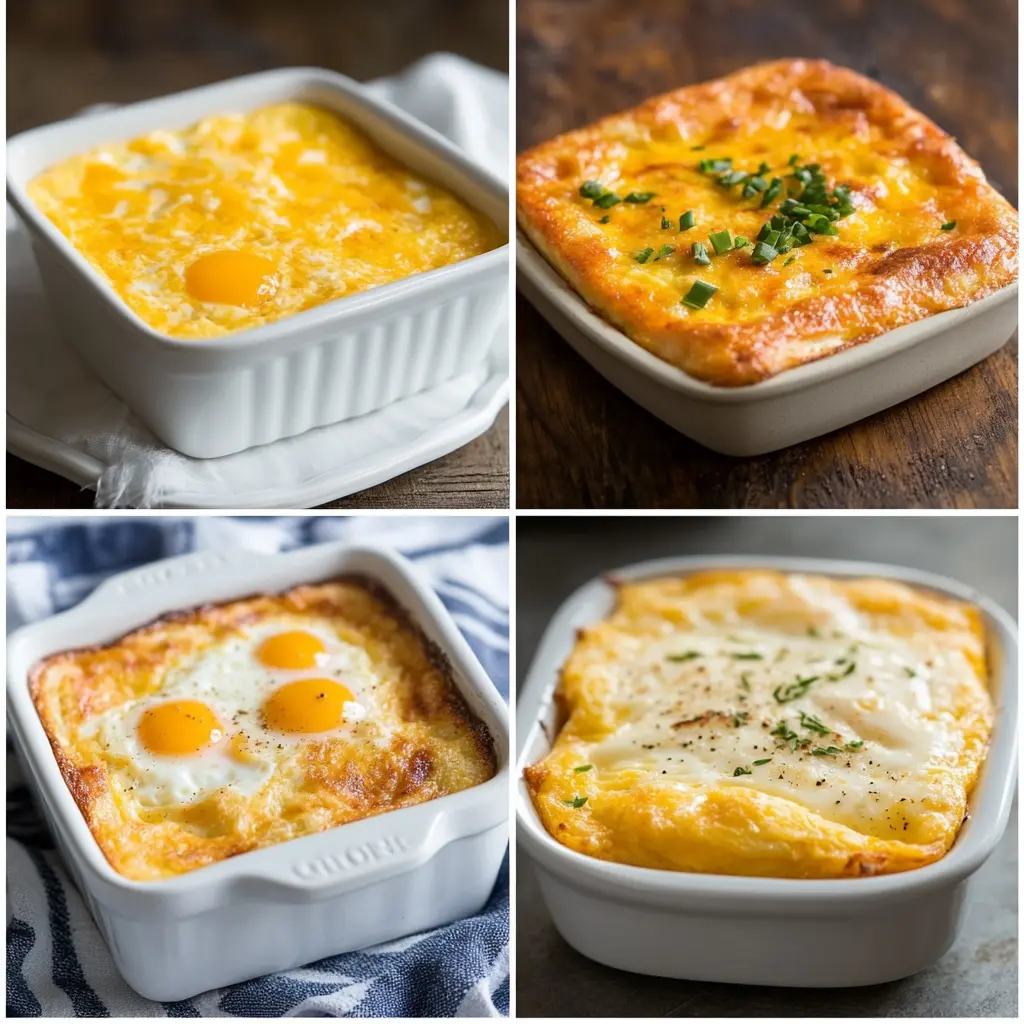 Keto Cottage Cheese Egg Bake Plated: Golden, Fluffy, and Ready to Serve