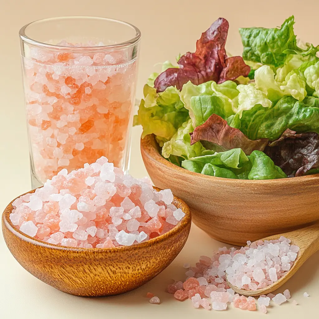 Pink Salt Trick for Weight Loss – Himalayan Salt Water, Crystals, and Salad