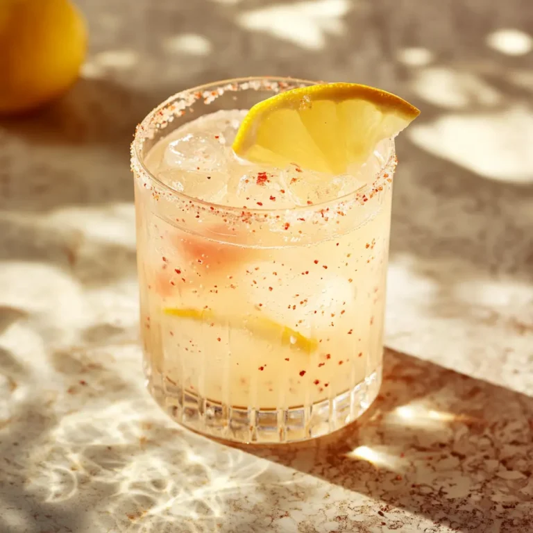 Final Pink Salt Trick drink ready to enjoy