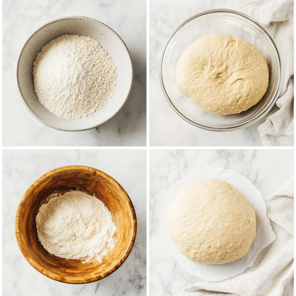 Baking steps for no-knead gluten-free bread