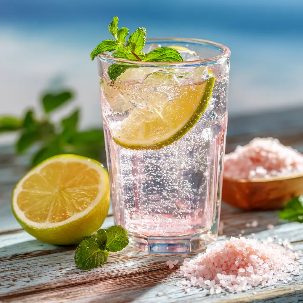 Brazilian Pink Salt Drink Recipe