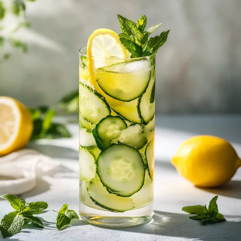 Zepbound Drink Infusing in the Fridge