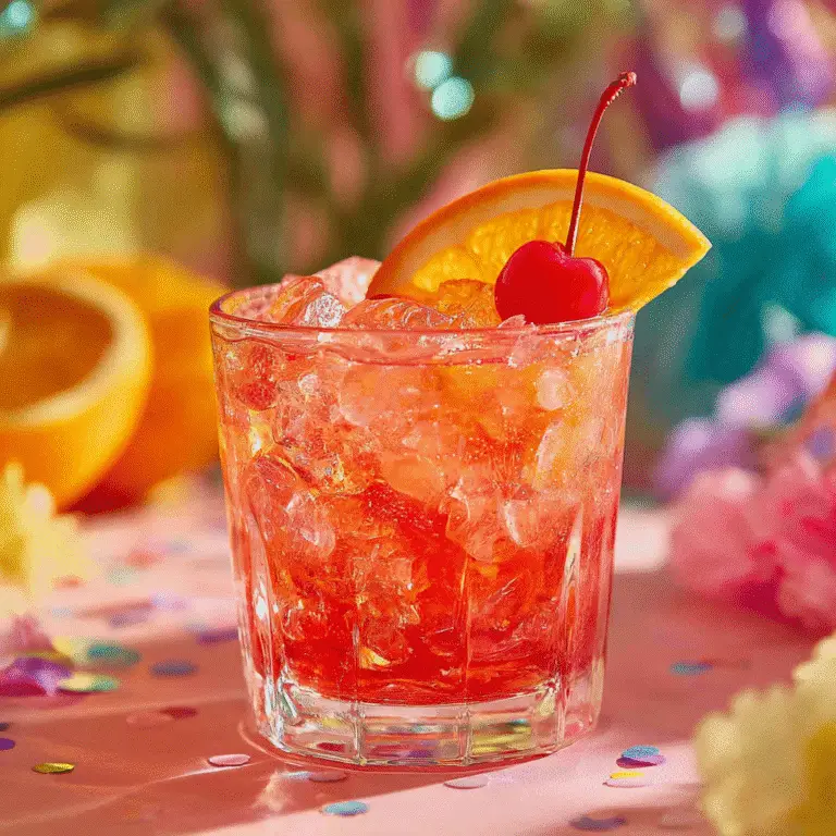 Serving a festive Shirley Temple drink for special occasions