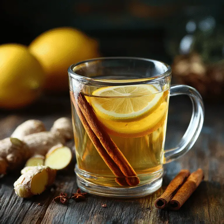 Costa Rican Tea ingredient benefits shown in an infographic with icons