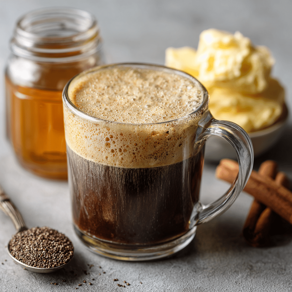 Final Coffee Loophole Drink Ready to Serve with Cinnamon