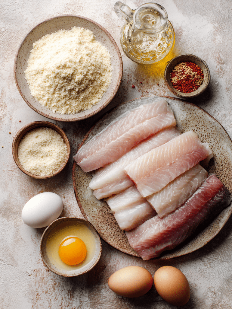 ingredients for air fryer fish recipe