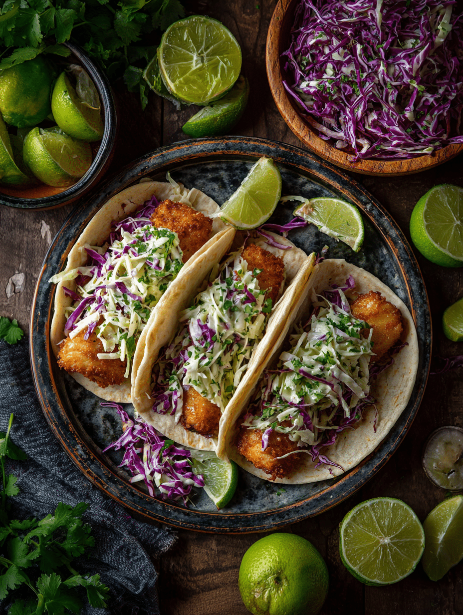 air fryer fish tacos with cilantro lime slaw crispy and fresh