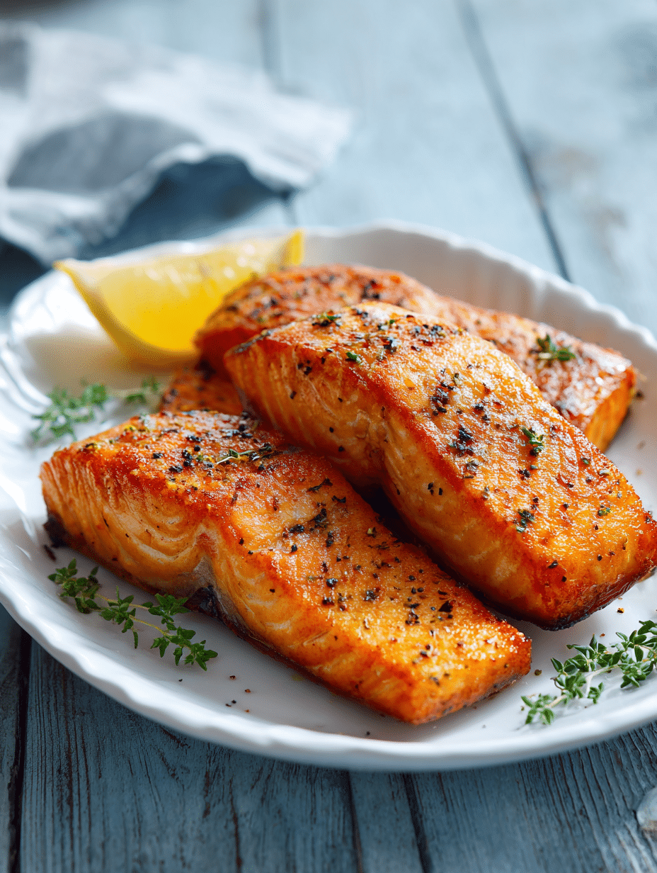 air fryer frozen salmon cooked perfectly