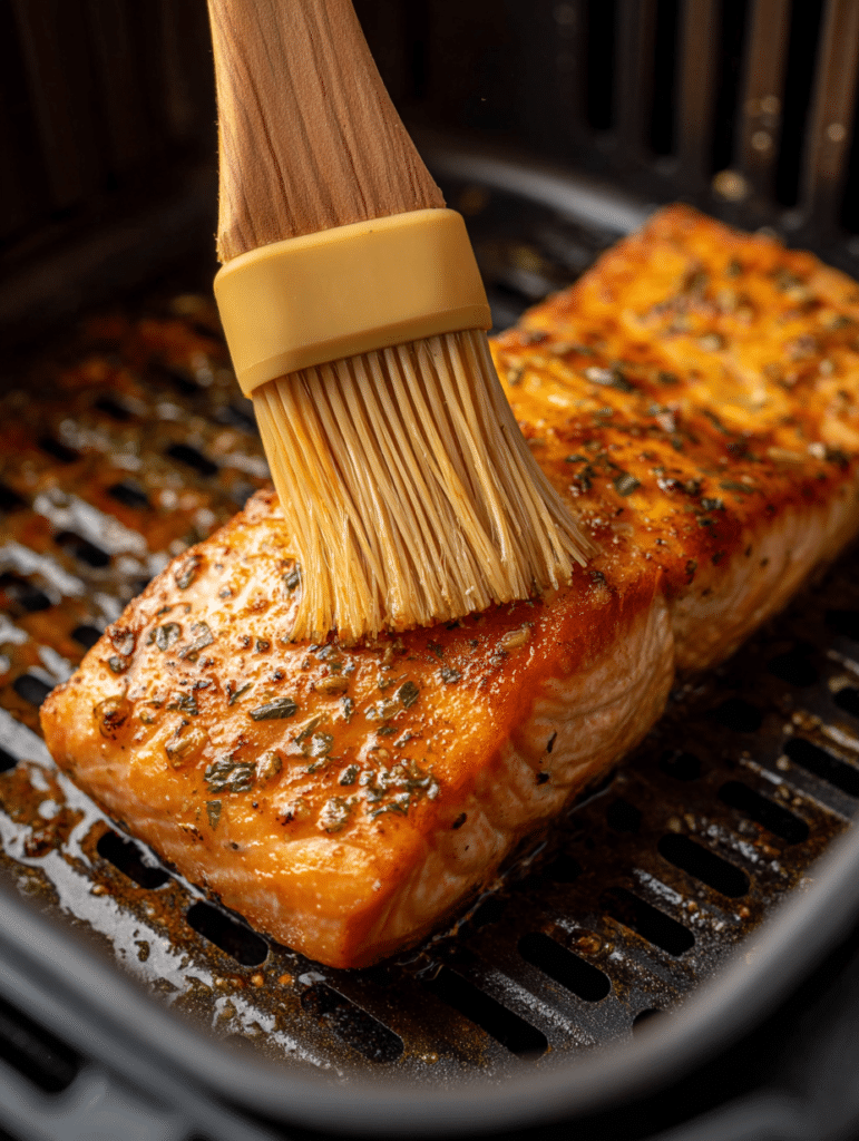 seasoning air fryer frozen salmon