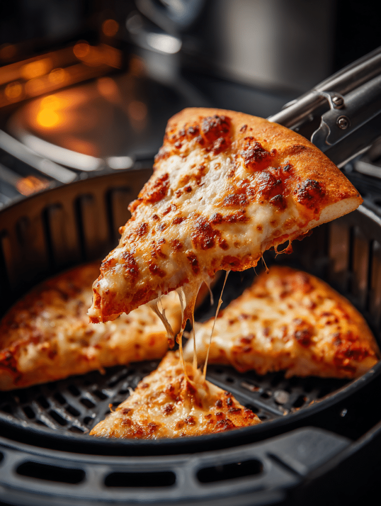leftover pizza slices for air fryer reheat pizza