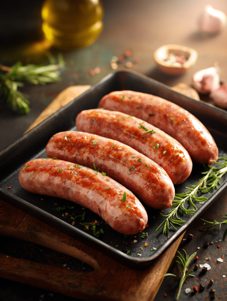 ingredients for air fryer sausage recipe