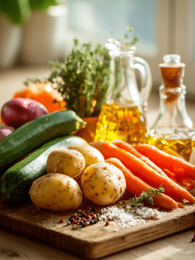 ingredients for air fryer vegetable recipes