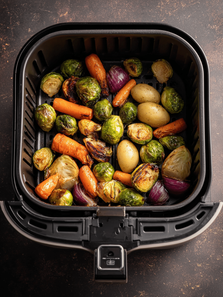 air fryer vegetable recipes cooking process