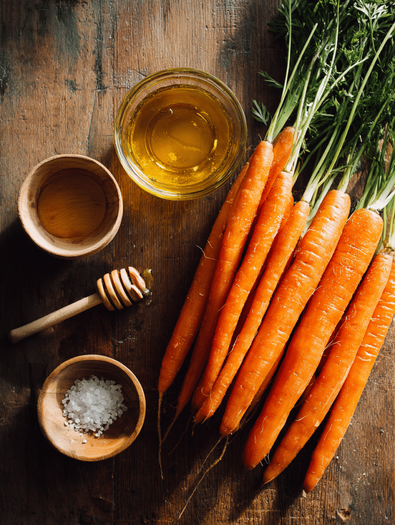 ingredients for carrots in air fryer recipe