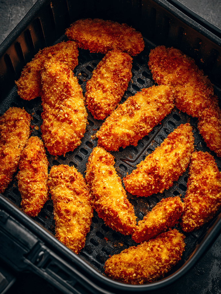 flipping frozen chicken tenders air fryer