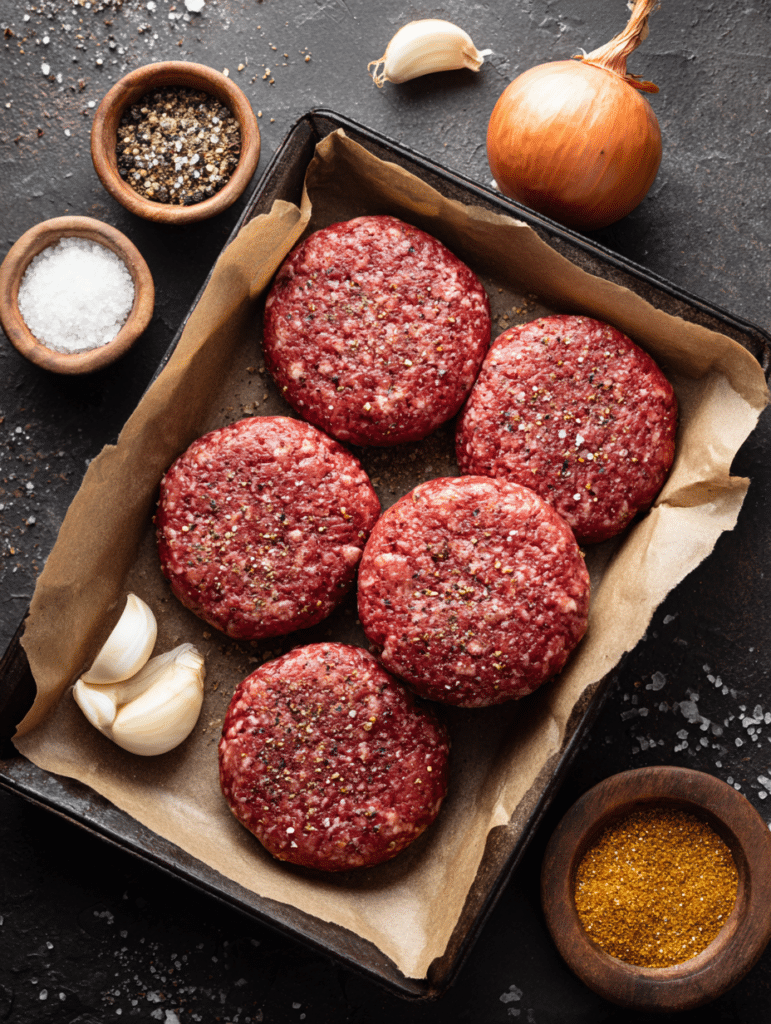 frozen hamburger patties for air fryer recipe