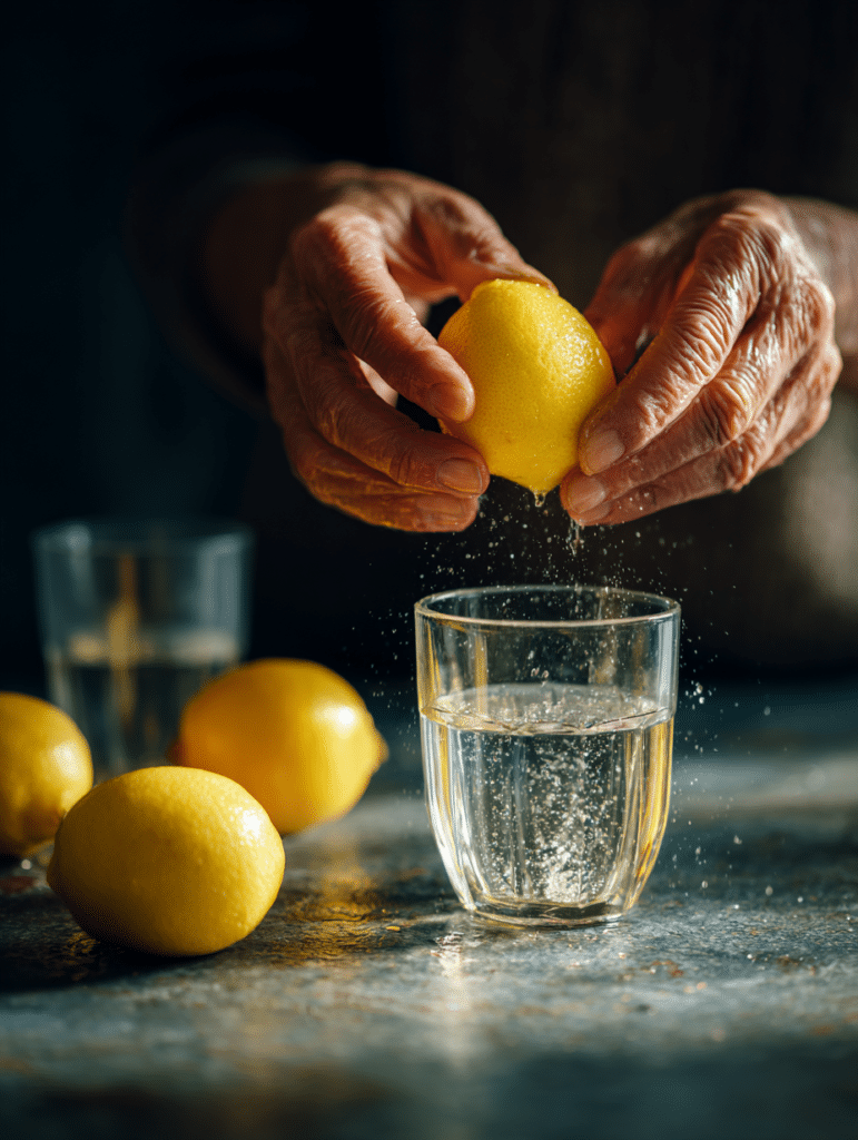 lemon detox drink steps