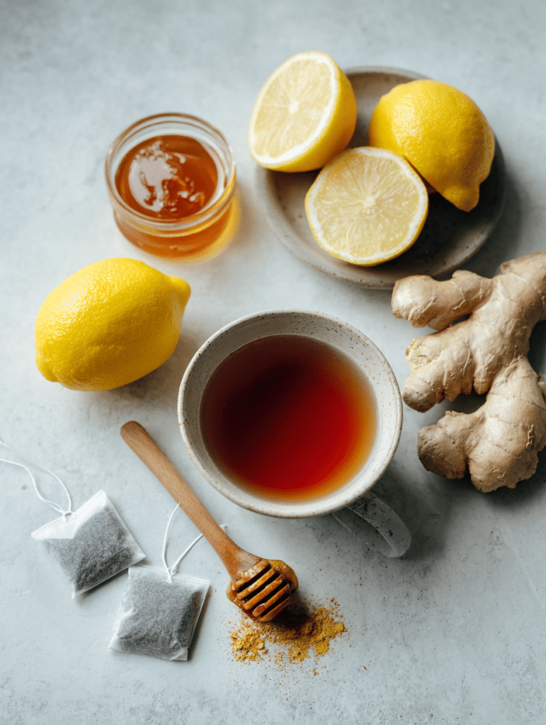 lemon tea recipe ingredients