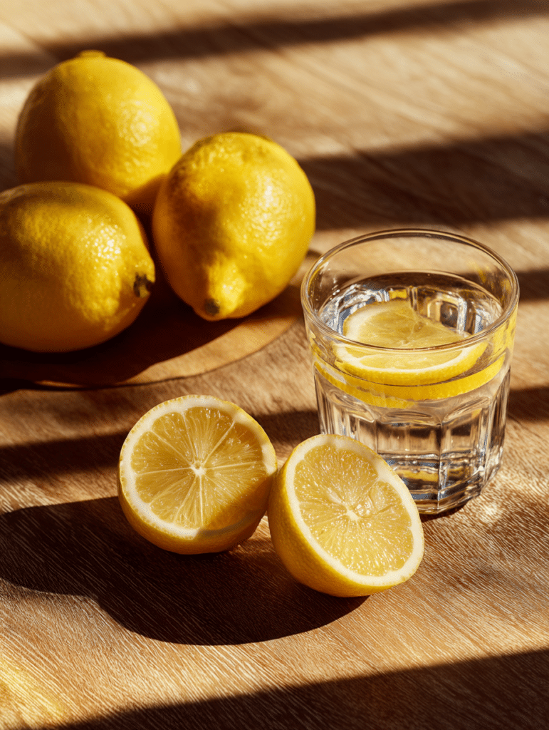 lemon water recipe ingredients