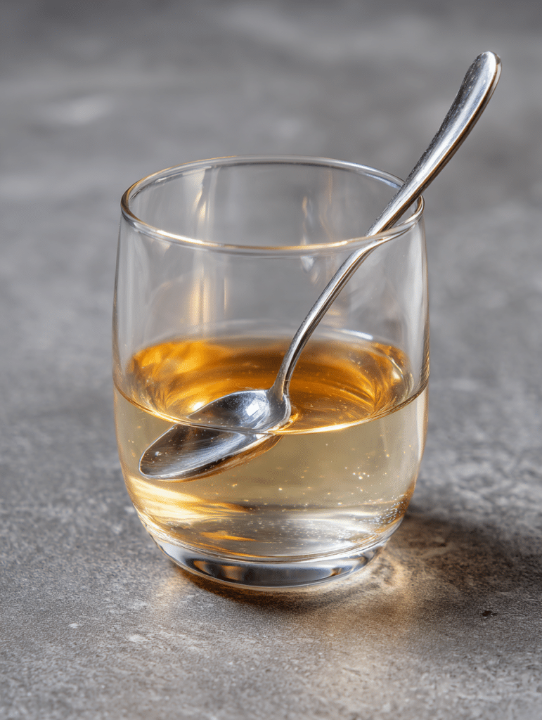 mixing gelatin drink for gut health
