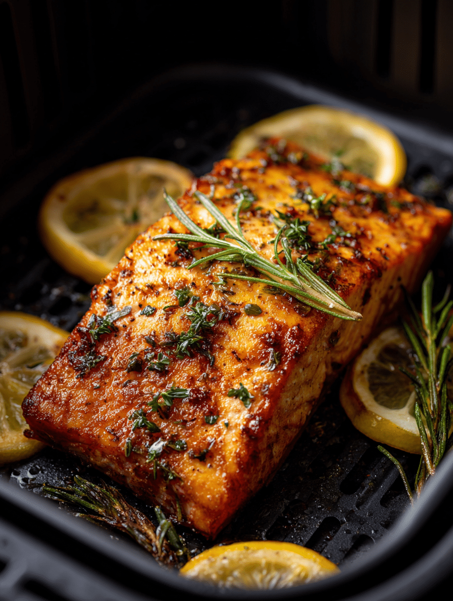 salmon air fryer recipes perfectly cooked fillet