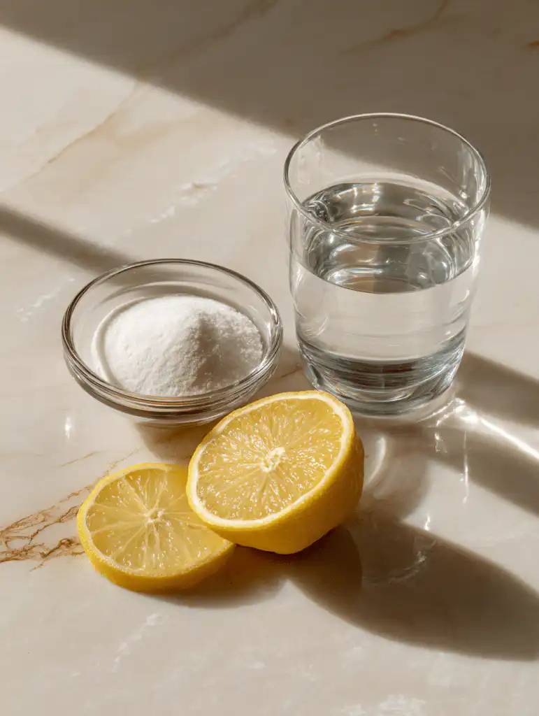 Dr oz gelatin recipe ingredients including gelatin powder hot water cold water and lemon