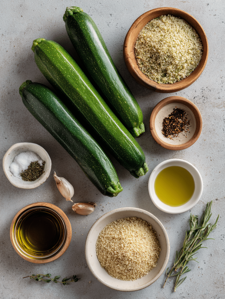 zucchini chips air fryer ingredients fresh and simple