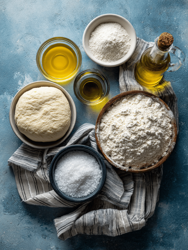 ingredients for Air Fryer Bread recipe