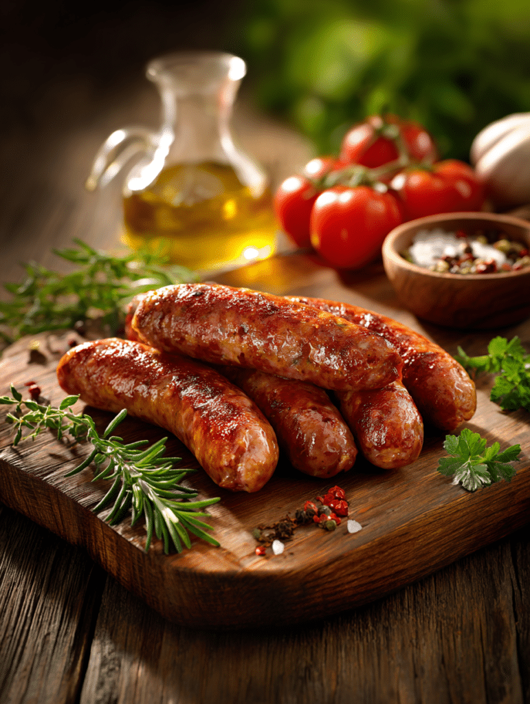 ingredients for air fryer sausage links recipe