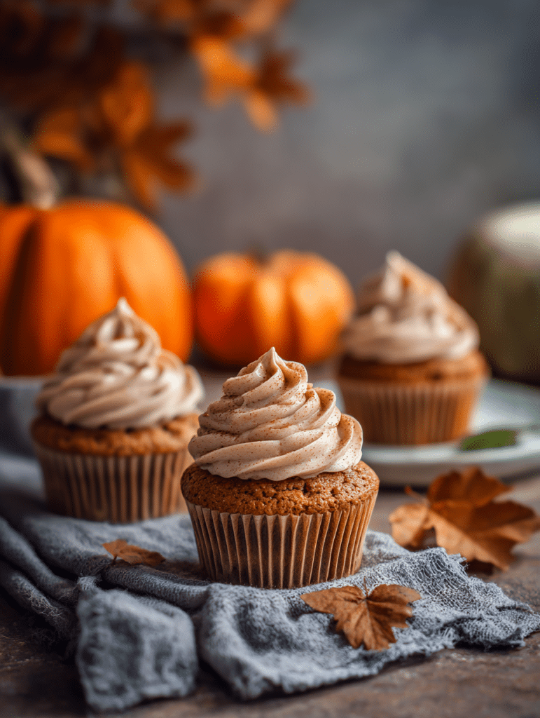autumn cupcake recipe with cozy homemade fall cupcakes