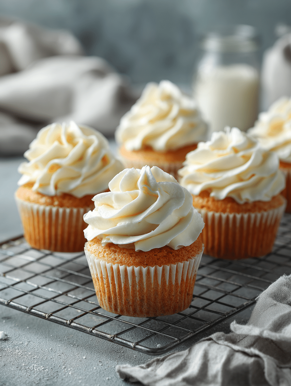 cupcake recipe with fluffy homemade cupcakes