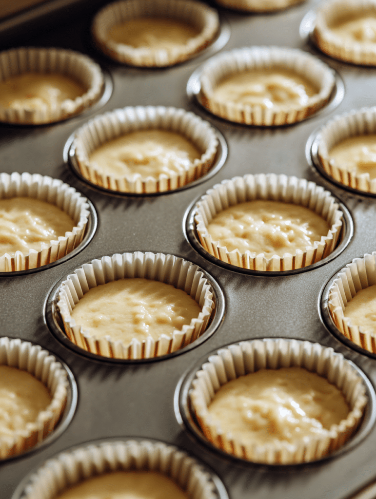 filling cupcake liners for gluten free cupcake recipe