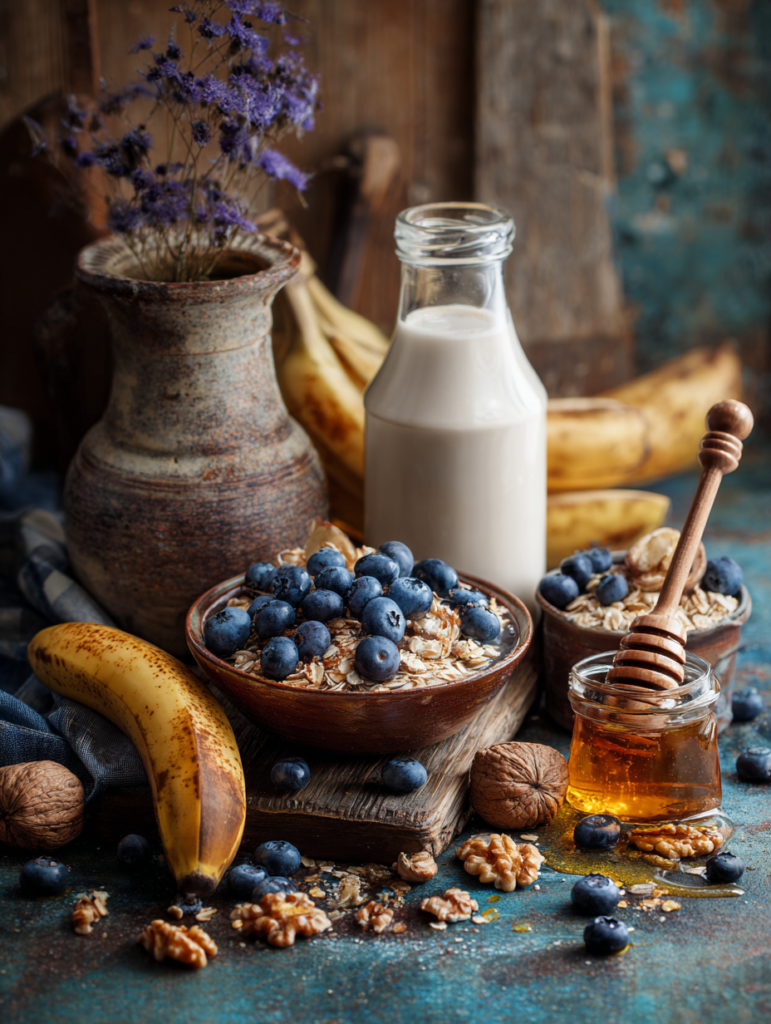 ingredients for gluten free oatmeal recipe