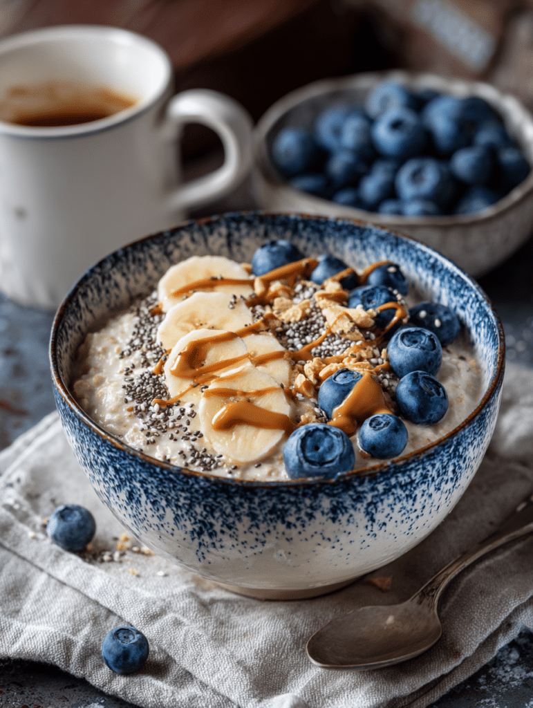high protein oatmeal recipe with creamy protein oats