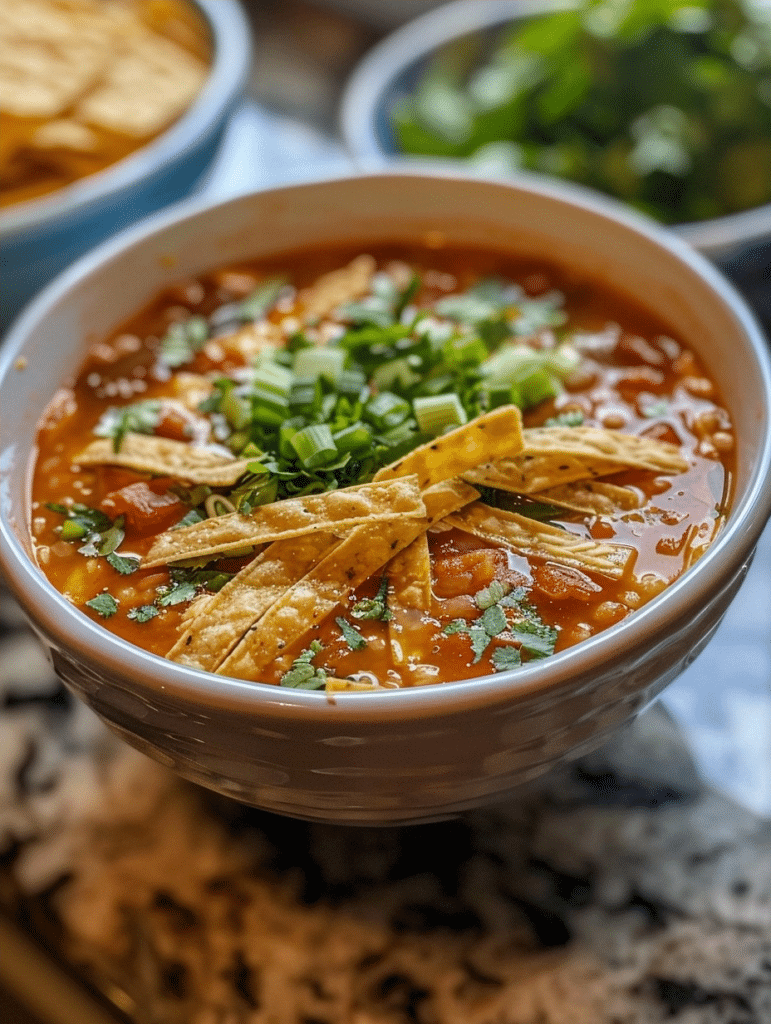 Instant Pot Tortilla Soup