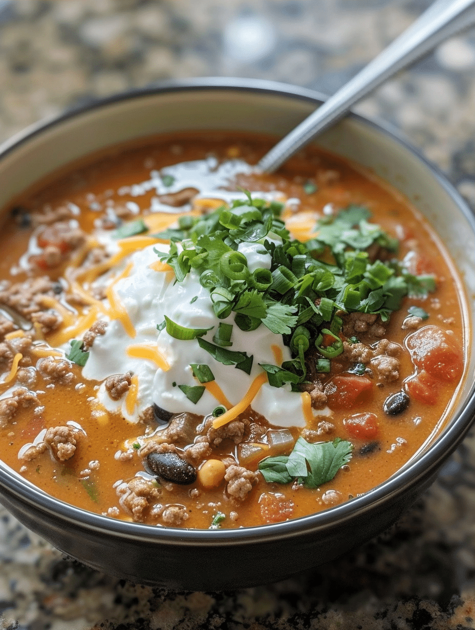 Instant Pot Taco Soup