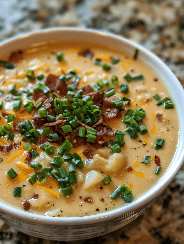 Instant Pot Loaded Potato Soup Recipe