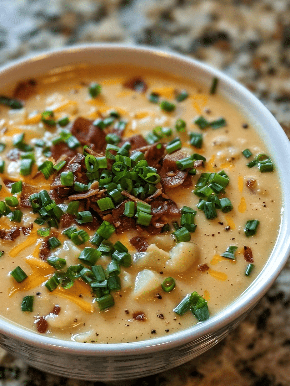 Instant Pot Loaded Potato Soup Recipe