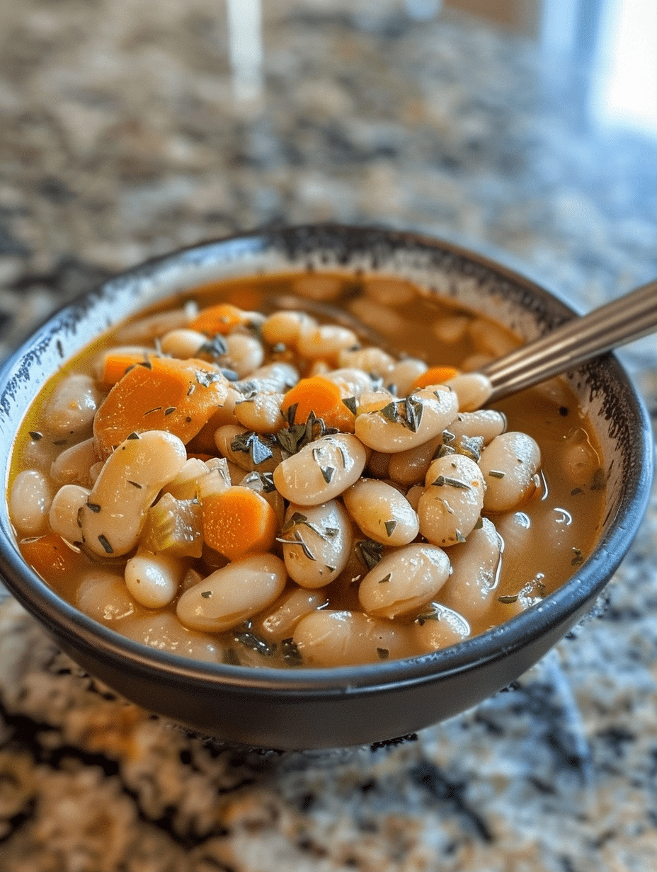 Instant Pot Navy Bean Soup Recipe