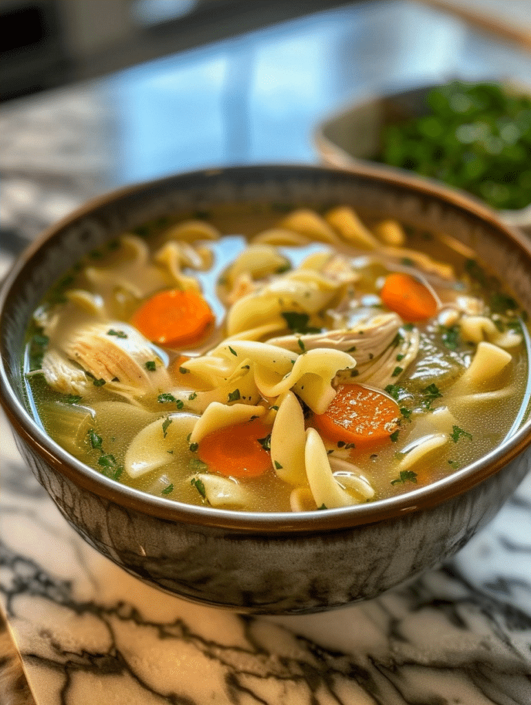 Crockpot Chicken Noodle Soup