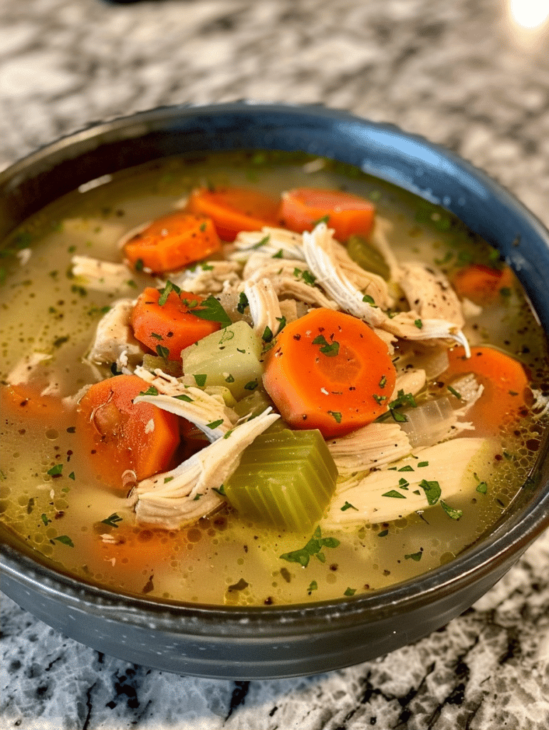 Crockpot Chicken Soup
