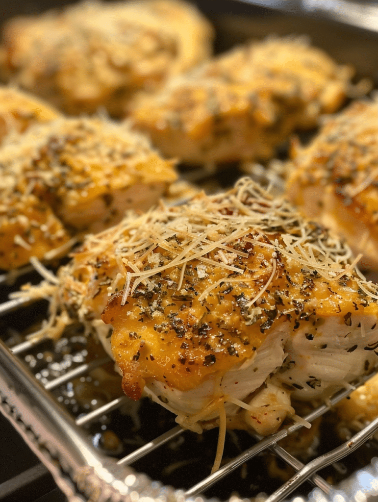 Crockpot Garlic Parmesan Chicken