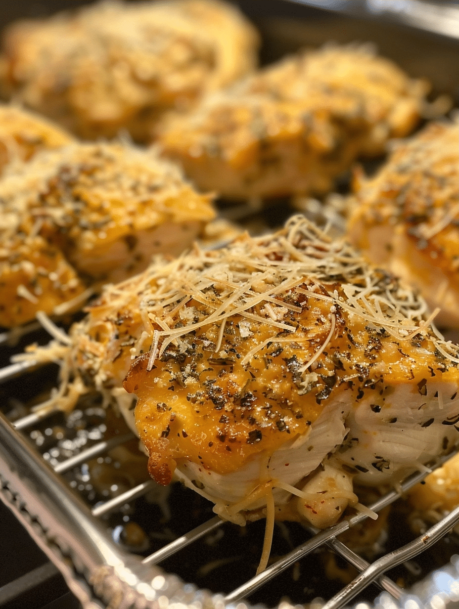 Crockpot Garlic Parmesan Chicken