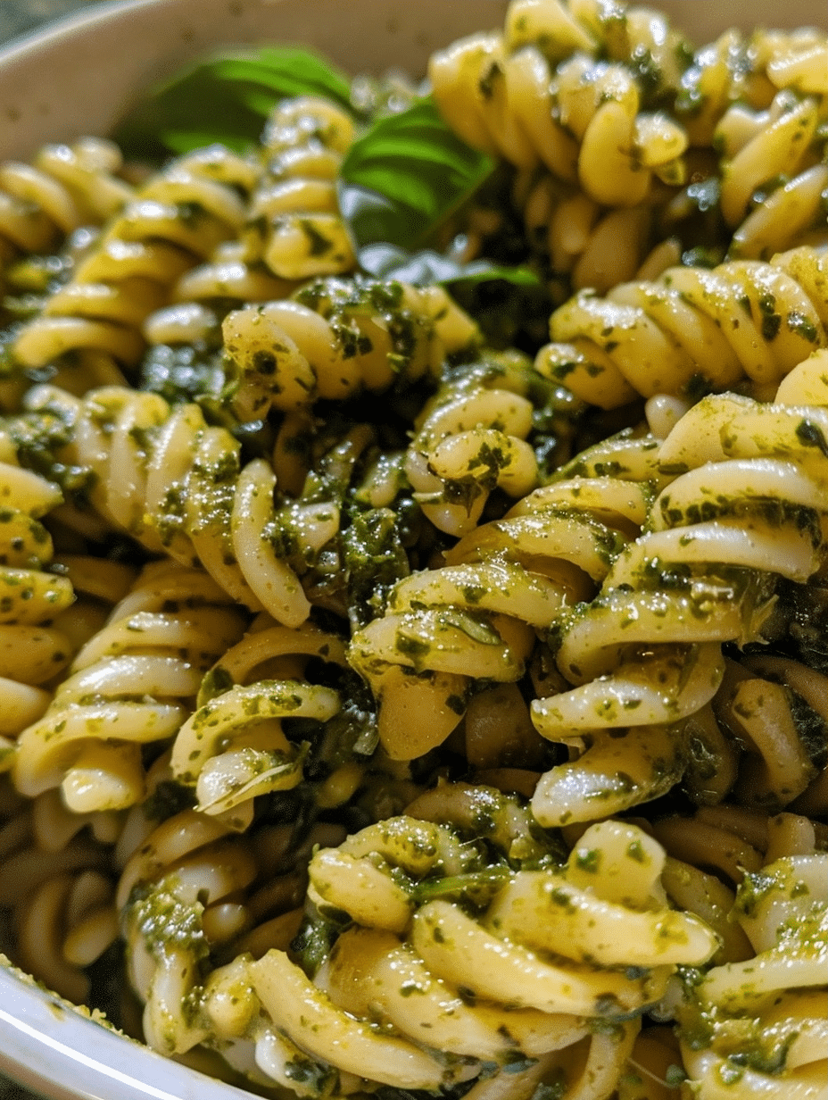 Pesto Pasta Salad: Fresh Lunch Recipe