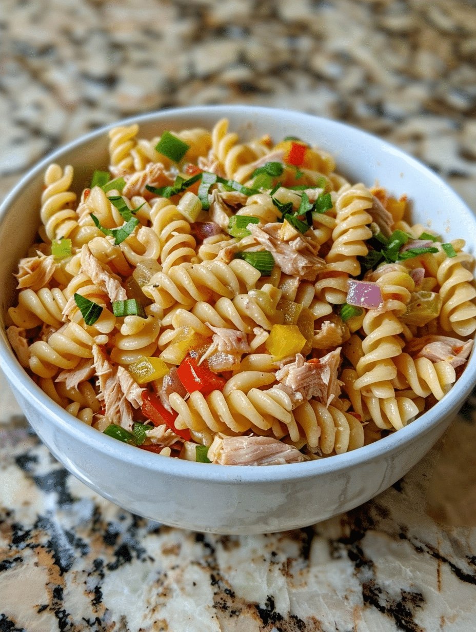 Tuna Pasta Salad Recipe for Easy Lunch