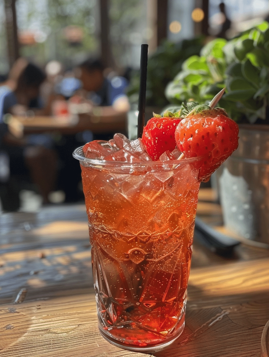Strawberry Mocktail