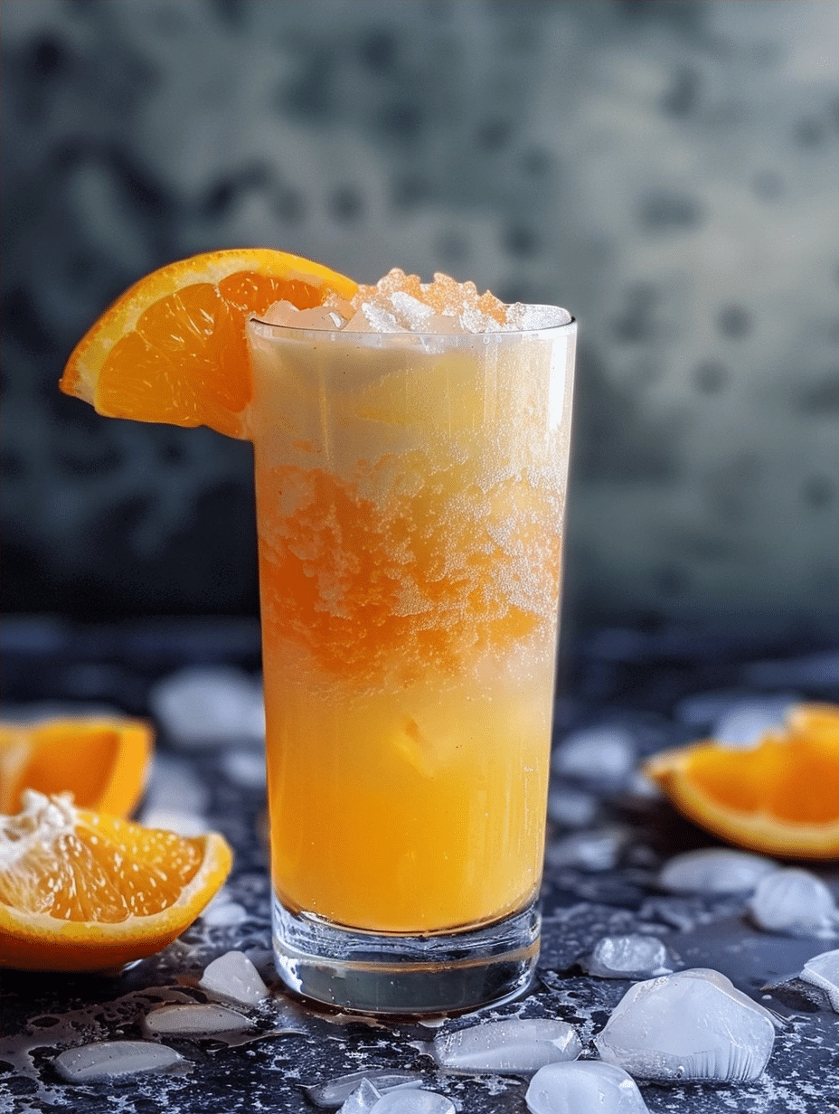 Orange Creamsicle Mocktail: A Nostalgic Frozen Refreshment