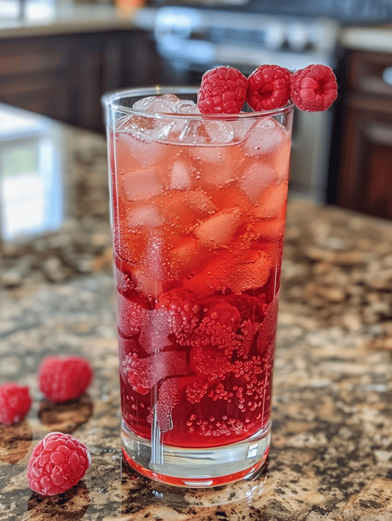 Raspberry Mocktail: Fresh, Fruity Refreshment